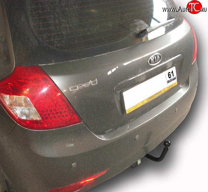 56 999 р. Фаркоп Лидер Плюс Hyundai I30 FD хэтчбек дорестайлинг (2007-2010) (Без электропакета)  с доставкой в г. Кемерово
