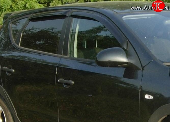521 р. Дефлекторы окон (ветровики) Novline 4 шт Hyundai I30 2 GD дорестайлинг, хэтчбэк 5 дв. (2011-2015)  с доставкой в г. Кемерово