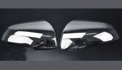 4 749 р. Накладки на зеркала СТ v2 Hyundai IX25 GS дорестайлинг (2014-2017) (Неокрашенные)  с доставкой в г. Кемерово. Увеличить фотографию 4