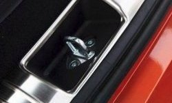 5 949 р. Металлический порожек в багажник автомобиля СТ Hyundai IX25 GS дорестайлинг (2014-2017)  с доставкой в г. Кемерово. Увеличить фотографию 2