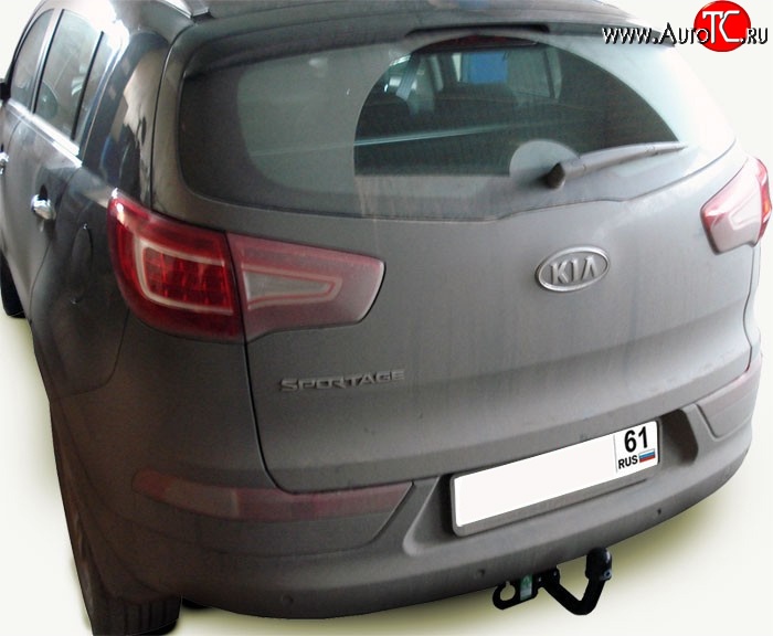 6 999 р. Фаркоп Лидер Плюс Hyundai IX35 LM дорестайлинг (2009-2013) (Без электропакета)  с доставкой в г. Кемерово