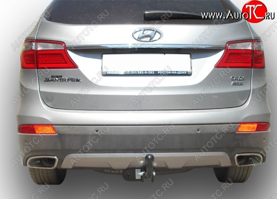 60 999 р. Фаркоп Лидер Плюс (до 1300 кг) Hyundai Santa Fe DM дорестайлинг (2012-2016) (Без электропакета)  с доставкой в г. Кемерово