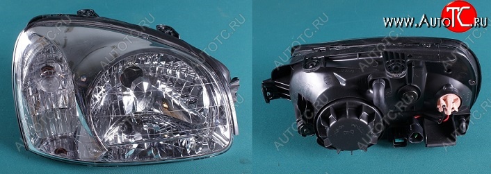 3 149 р. Фара BRIGHTROAD (без корректора, правая) Hyundai Santa Fe SM (2000-2012)  с доставкой в г. Кемерово
