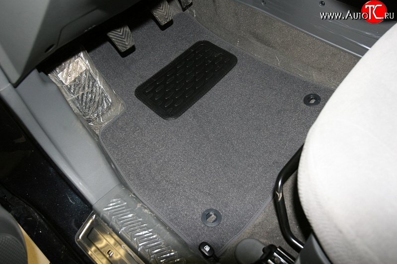 349 р. Коврики в салон Element 4 шт. (текстиль) Hyundai Santa Fe SM (2000-2012)  с доставкой в г. Кемерово
