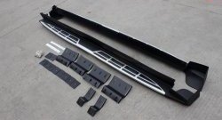 15 449 р. Пороги OEM Style Hyundai Santa Fe DM дорестайлинг (2012-2016)  с доставкой в г. Кемерово. Увеличить фотографию 3