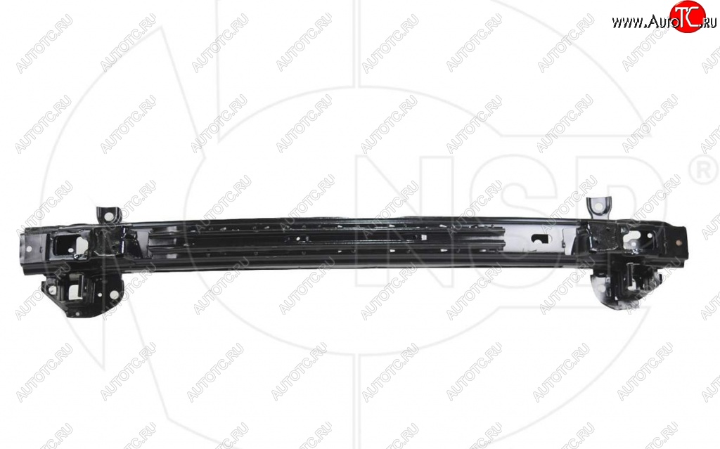 5 449 р. Усилитель бампера переднего NSP Hyundai Santa Fe CM дорестайлинг (2006-2009)  с доставкой в г. Кемерово