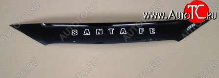 999 р. Дефлектор капота Russtal (короткий) Hyundai Santa Fe CM дорестайлинг (2006-2009)  с доставкой в г. Кемерово