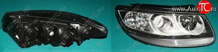 4 499 р. Фара BRIGHTROAD (без корректора, правая) Hyundai Santa Fe CM дорестайлинг (2006-2009)  с доставкой в г. Кемерово