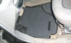 Комплект ковриков в салон Aileron 4 шт. (полиуретан, покрытие Soft) Hyundai Santa Fe  CM (2006-2009) дорестайлинг