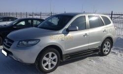 17 799 р. Пороги OEM Style Hyundai Santa Fe CM рестайлинг (2009-2012)  с доставкой в г. Кемерово. Увеличить фотографию 2