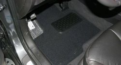 5 799 р. Коврики в салон Element 4 шт. (текстиль) Hyundai Santa Fe CM рестайлинг (2009-2012)  с доставкой в г. Кемерово. Увеличить фотографию 4