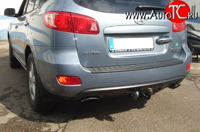8 729 р. Фаркоп NovLine Hyundai Santa Fe CM рестайлинг (2009-2012)  с доставкой в г. Кемерово