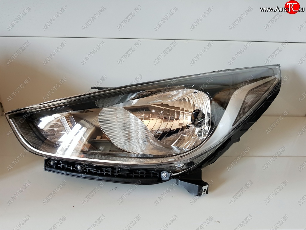 4 749 р. Фара BRIGHTROAD (с корректором, левая) Hyundai Solaris HCR седан дорестайлинг (2017-2020)  с доставкой в г. Кемерово