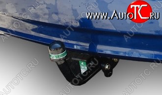 5 789 р. Фаркоп Лидер Плюс (с быстросъёмным шаром) Hyundai Solaris HCR седан дорестайлинг (2017-2020) (Без электропакета)  с доставкой в г. Кемерово