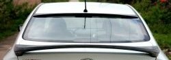 3 089 р. Козырёк на заднее стекло Драйв  Hyundai Solaris  RBr (2010-2017) седан дорестайлинг, седан рестайлинг (Неокрашенный)  с доставкой в г. Кемерово. Увеличить фотографию 4
