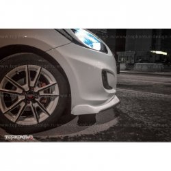 2 899 р. Накладка на передний бампер TopKontur Design v2 технику из списка применимости (Неокрашенная)  с доставкой в г. Кемерово. Увеличить фотографию 5