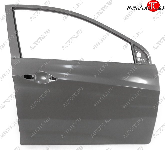 12 999 р. Правая дверь передняя SAT Hyundai Solaris RBr хэтчбэк дорестайлинг (2010-2014) (Неокрашенная)  с доставкой в г. Кемерово