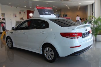 11 699 р. Пороги накладки LitCompany  Hyundai Solaris  RBr (2010-2017), KIA Rio  3 QB (2011-2017) (Неокрашенные)  с доставкой в г. Кемерово. Увеличить фотографию 4