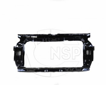 4 499 р. Рамка радиатора (телевизор) NSP Hyundai Solaris RBr хэтчбэк дорестайлинг (2010-2014)  с доставкой в г. Кемерово. Увеличить фотографию 2