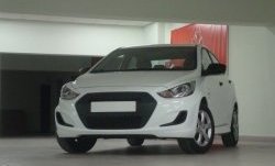 5 799 р. Решётка радиатора YTG  Hyundai Solaris  RBr (2010-2014) седан дорестайлинг (Неокрашенная)  с доставкой в г. Кемерово. Увеличить фотографию 3
