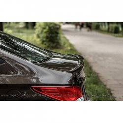 4 499 р. Лип спойлер HS-2 Hyundai Solaris RBr седан дорестайлинг (2010-2014) (Неокрашенный)  с доставкой в г. Кемерово. Увеличить фотографию 5