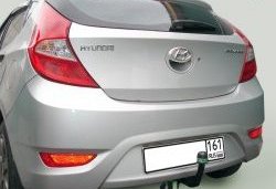 146 999 р. Фаркоп Лидер Плюс Hyundai Solaris RBr седан рестайлинг (2014-2017) (Без электропакета)  с доставкой в г. Кемерово. Увеличить фотографию 2