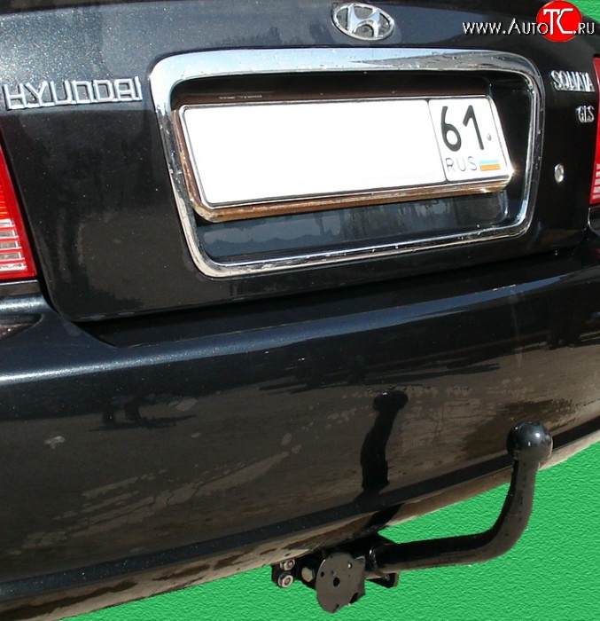 58 999 р. Фаркоп Лидер Плюс Hyundai Sonata EF рестайлинг ТагАЗ (2001-2013) (Без электропакета)  с доставкой в г. Кемерово