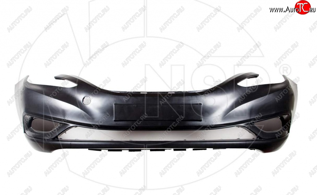 2 249 р. Передний бампер NSP Hyundai Sonata YF (2009-2014) (Неокрашенный)  с доставкой в г. Кемерово