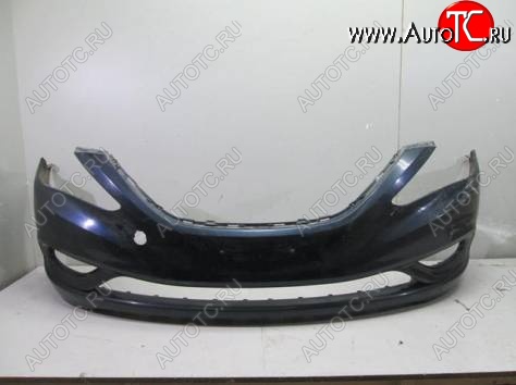2 399 р. Бампер передний HYUNDAI Sonata 2009-2014 Hyundai Sonata YF (2009-2014) (Неокрашенный)  с доставкой в г. Кемерово