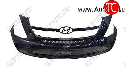 4 599 р. Передний бампер NSP Hyundai Starex/Grand Starex/H1 TQ дорестайлинг (2007-2013) (Неокрашенный)  с доставкой в г. Кемерово