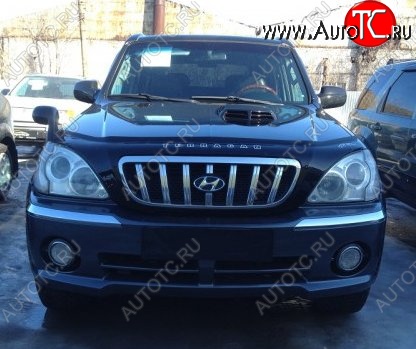 999 р. Дефлектор капота Russtal Hyundai Terracan HP рестайлинг (2004-2007)  с доставкой в г. Кемерово