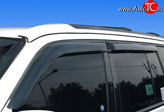 611 р. Дефлекторы окон (ветровики) Novline 4 шт Hyundai Terracan HP дорестайлинг (2001-2004)  с доставкой в г. Кемерово