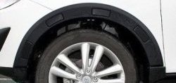 15 499 р. Накладки на колёсные арки CT Hyundai Tucson LM (2010-2017) (Неокрашенные)  с доставкой в г. Кемерово. Увеличить фотографию 2