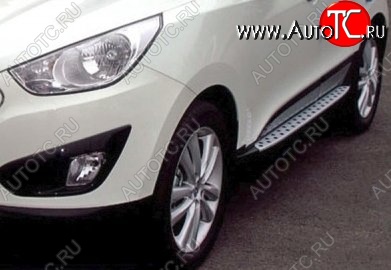 19 449 р. Пороги BMW Style Hyundai Tucson LM (2010-2017)  с доставкой в г. Кемерово