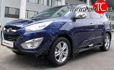 15 499 р. Пороги CT Hyundai Tucson LM (2010-2017)  с доставкой в г. Кемерово