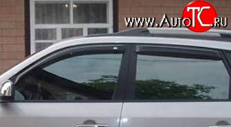 4 199 р. Комплект дефлекторов окон (ветровиков) 4 шт. Novline Hyundai Tucson JM (2004-2010)  с доставкой в г. Кемерово