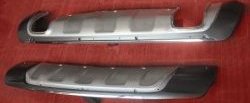 20 549 р. Накладка на задний бампер CT Hyundai Tucson JM (2004-2010) (Неокрашенная)  с доставкой в г. Кемерово. Увеличить фотографию 6