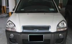 4 599 р. Решётка радиатора RoadRuns Hyundai Tucson JM (2004-2010) (Неокрашенная)  с доставкой в г. Кемерово. Увеличить фотографию 2