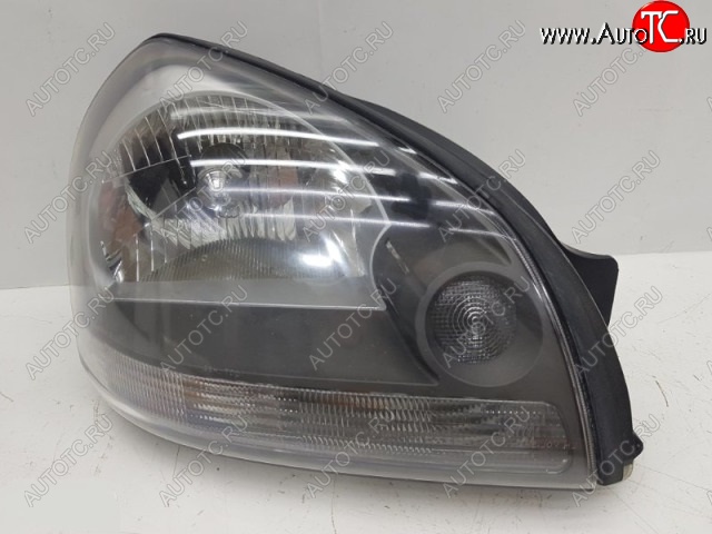 3 449 р. Фара BRIGHTROAD (мех. корректор, хром, правая) Hyundai Tucson JM (2004-2010)  с доставкой в г. Кемерово