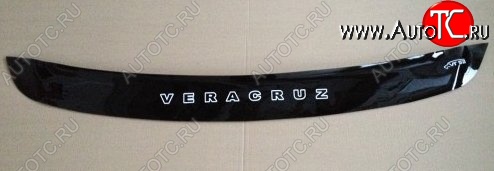 999 р. Дефлектор капота Russtal (короткий) Hyundai Veracruz (2006-2015)  с доставкой в г. Кемерово