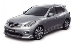 31 249 р. Комплект порогов Impul INFINITI EX35 J50 (2007-2013) (Неокрашенные)  с доставкой в г. Кемерово. Увеличить фотографию 5
