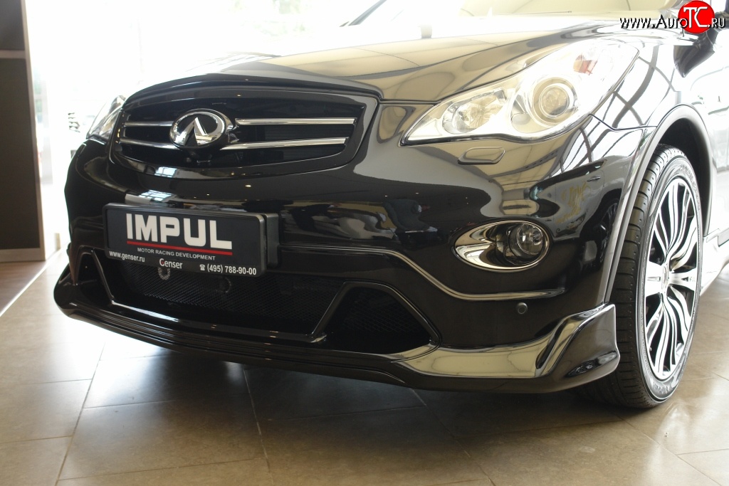 22 199 р. Решётка радиатора Impul INFINITI EX35 J50 (2007-2013) (Неокрашенная)  с доставкой в г. Кемерово