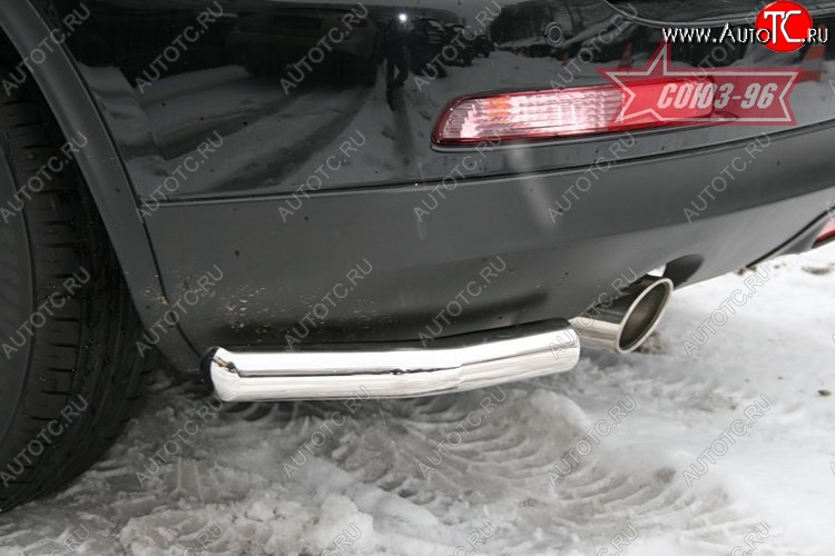 10 259 р. Защита заднего бампера Souz-96 (d60) INFINITI EX35 J50 (2007-2013)  с доставкой в г. Кемерово