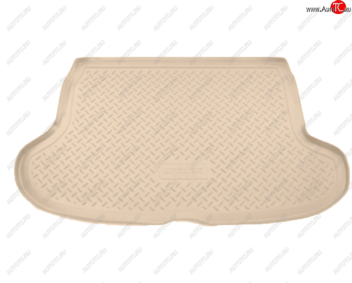 2 369 р. Коврик багажника Norplast Unidec INFINITI EX35 J50 (2007-2013) (Цвет: бежевый)  с доставкой в г. Кемерово