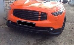 3 399 р. Решётка радиатора Style v2  INFINITI FX35  S51 - FX50  S51 (Неокрашенная)  с доставкой в г. Кемерово. Увеличить фотографию 3