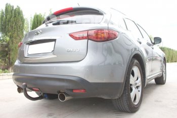 22 699 р. Фаркоп Aragon.(шар V)  INFINITI FX37  S51 - QX70  S51  с доставкой в г. Кемерово. Увеличить фотографию 7