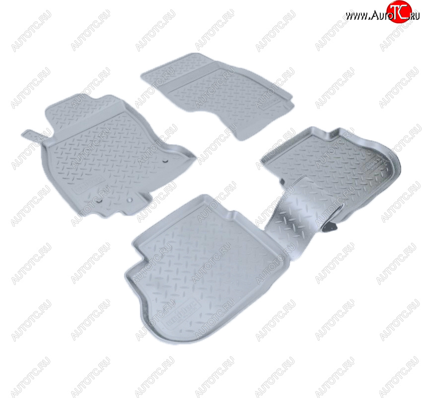 3 459 р. Коврики салона Norplast Unidec  INFINITI FX35  S50 - FX50  S50 (Цвет: серый)  с доставкой в г. Кемерово