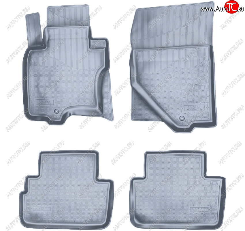 3 459 р. Коврики салона Norplast Unidec  INFINITI FX50  S51 - QX70  S51 (Цвет: серый)  с доставкой в г. Кемерово