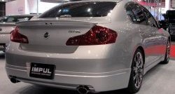 24 999 р. Комплект порогов Impul INFINITI G35 V36 седан (2006-2015) (Неокрашенные)  с доставкой в г. Кемерово. Увеличить фотографию 3