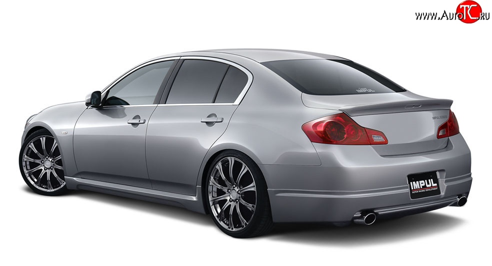 24 999 р. Комплект порогов Impul INFINITI G35 V36 седан (2006-2015) (Неокрашенные)  с доставкой в г. Кемерово